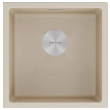 Кухонная мойка Paulmark Мойка LUMI 45UNI, IT-GRANIT, LU45-LA, латте, 455х460, Paulmark Кухонная мойка Paulmark Мойка LUMI 45UNI, IT-GRANIT, LU45-LA, латте, 455х460, Paulmark