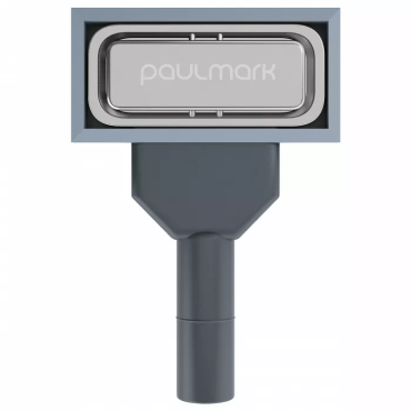 Перелив овальный с логотипом Paulmark Перелив овальный с логотипом, PM24-BS, брашированная сталь, Paulmark Перелив овальный с логотипом Paulmark Перелив овальный с логотипом, PM24-BS, брашированная сталь, Paulmark