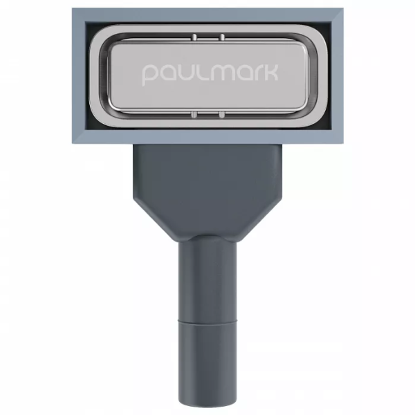 Перелив овальный с логотипом Paulmark Перелив овальный с логотипом, PM24-BS, брашированная сталь, Paulmark