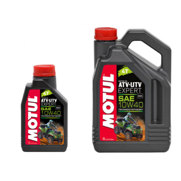 Масло моторное MOTUL ATV UTV Expert 10W40 п/с для квадроциклов (1л) 105938