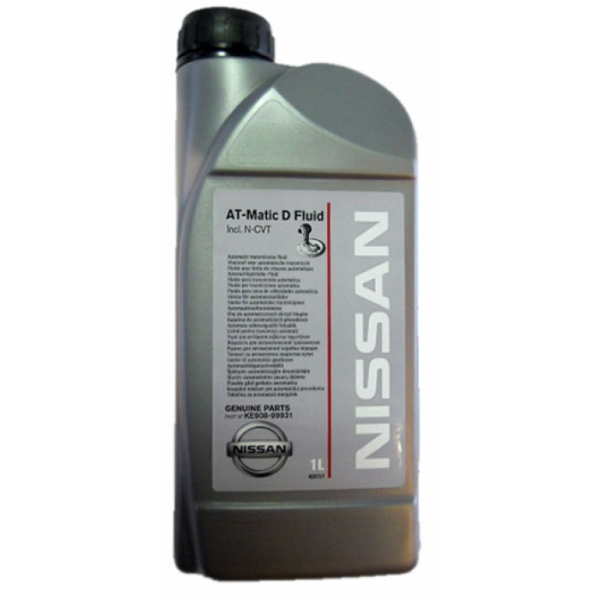 Масло трансмиссионное Nissan AT-Matic Fluid D (1л) КЕ908-99931